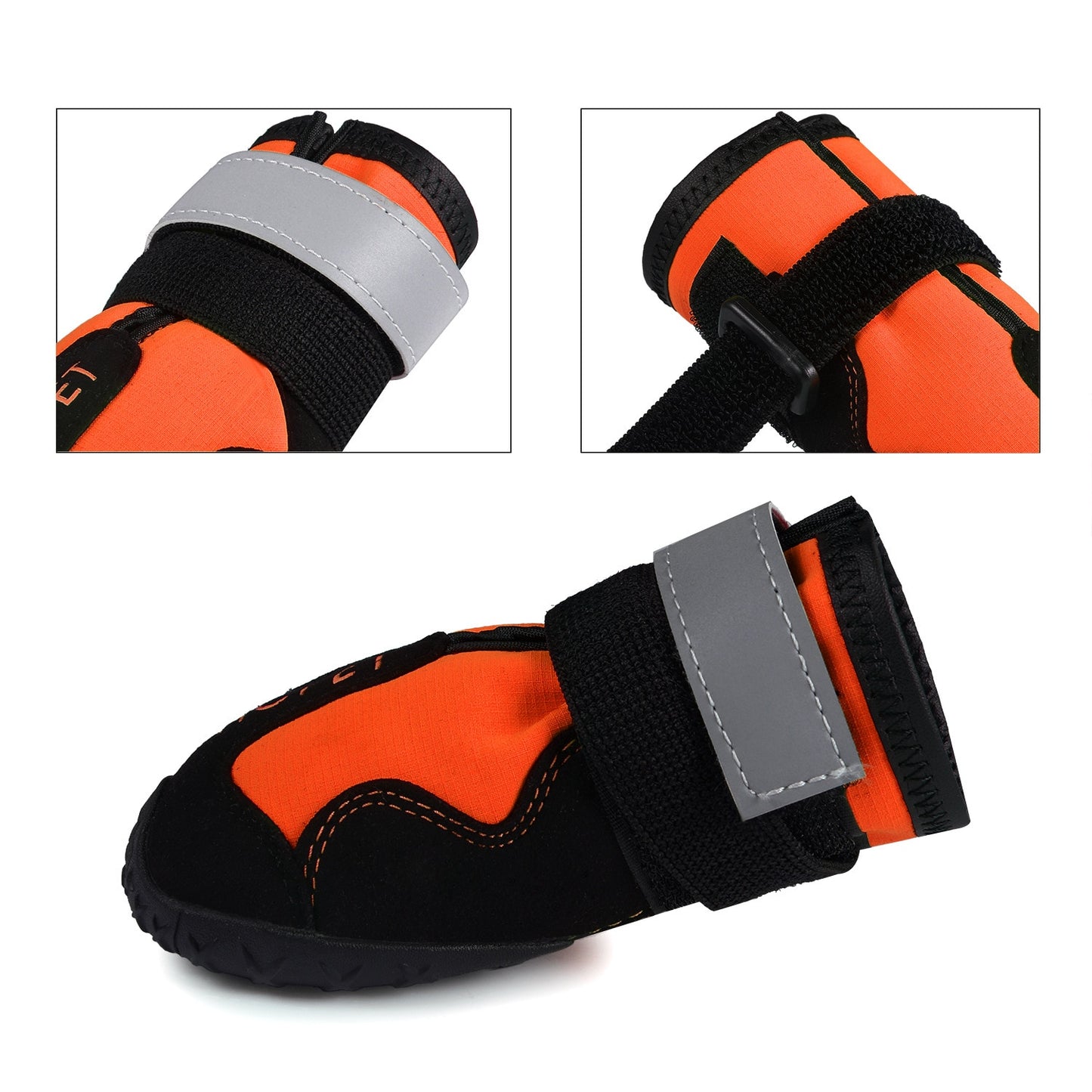 Waterproof Reflective Dog Boots* Pet Rain and Snow Boots
