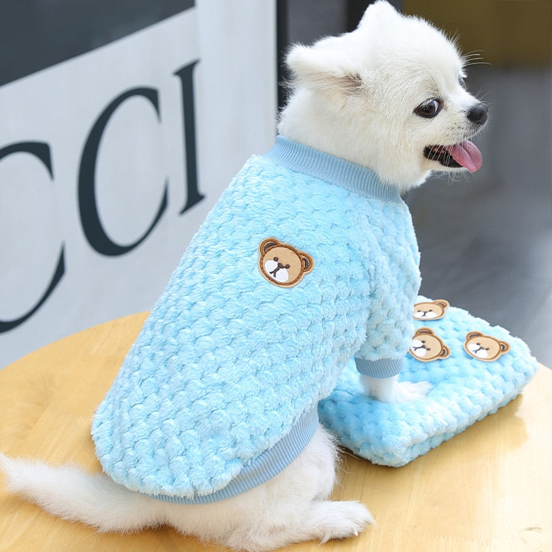 Bear Embroidery Pet Vest*