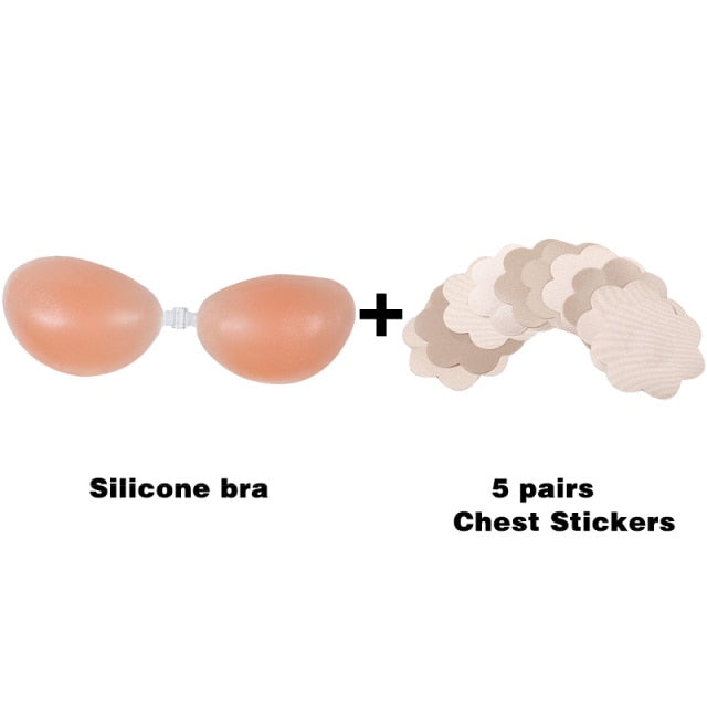 Strapless Bra Stealth Nipple Cover*