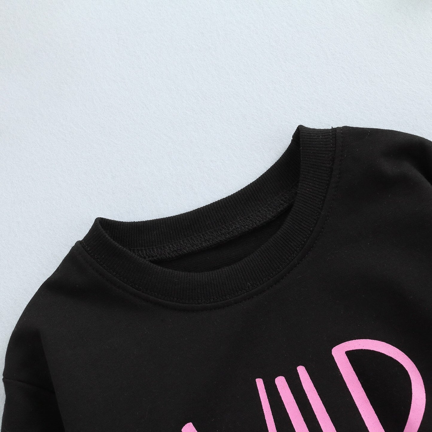 Baby Sweatshirt Tops with Letter Print "Wild Like My Curls" Gift*