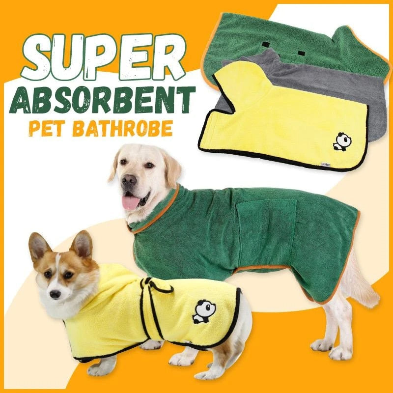 Super Absorbent Pet Bathrobe*