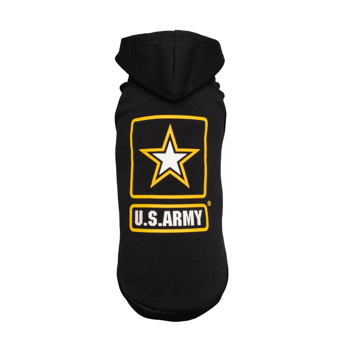 US Army Hooded Dog Fleece - Black*