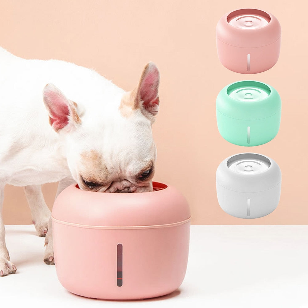 Pet Drinking Bowl* Water Fountain Non-spill water fountain