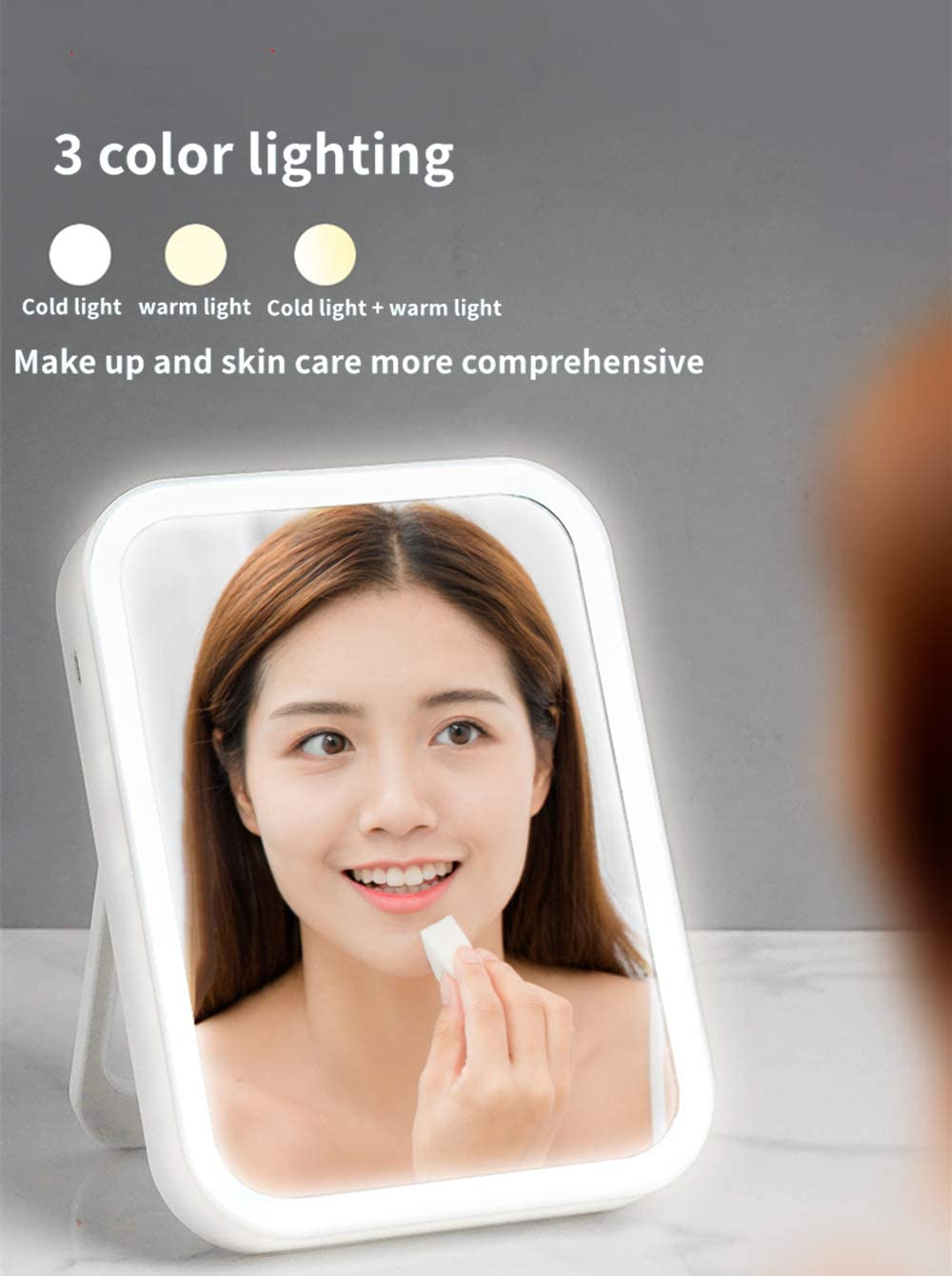 Smart Makeup Mirror* LED Travel Mirror