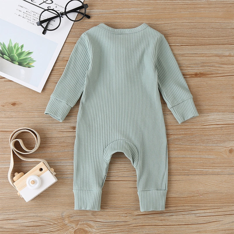 Long Sleeve Baby Romper Cotton*