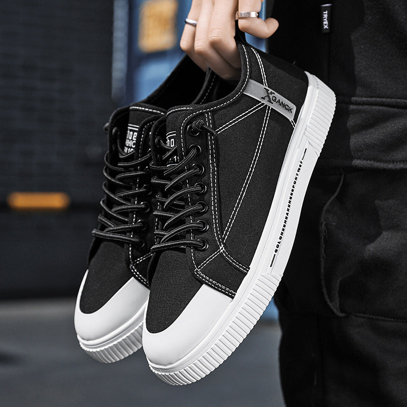 Breathable Canvas Sneakers for Men*