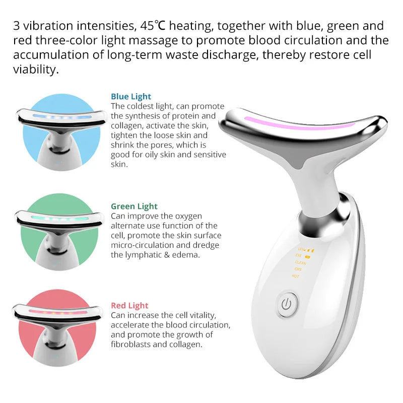 Micro-current Neck Face Massage Device *