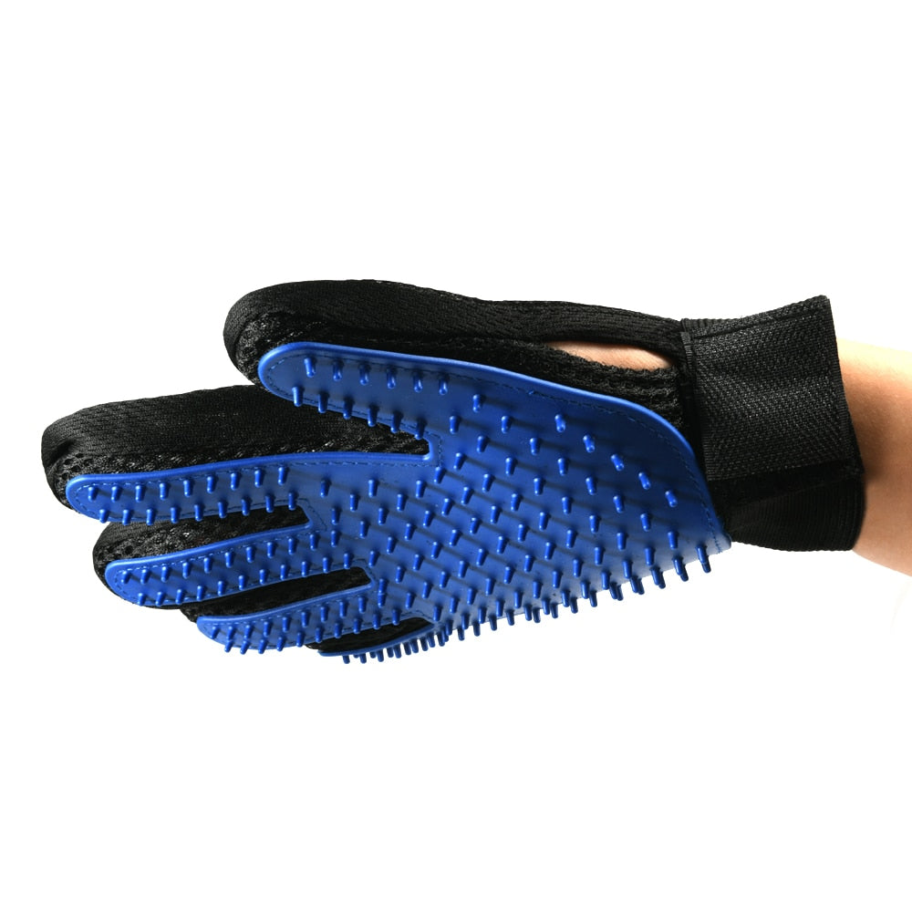 Pet Grooming Gloves* De-shedding Hair Remover