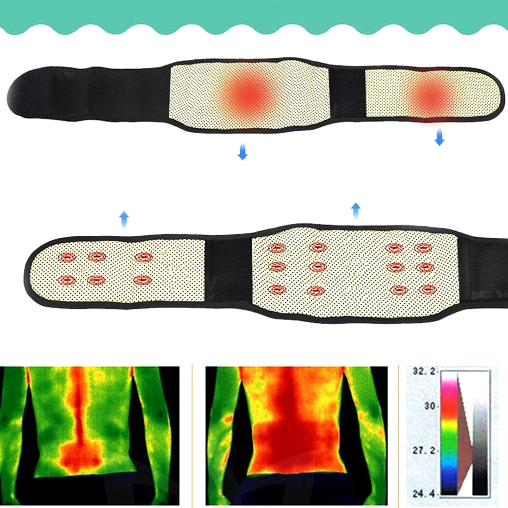 Magnetic Therapy Back Waist Support Belt *