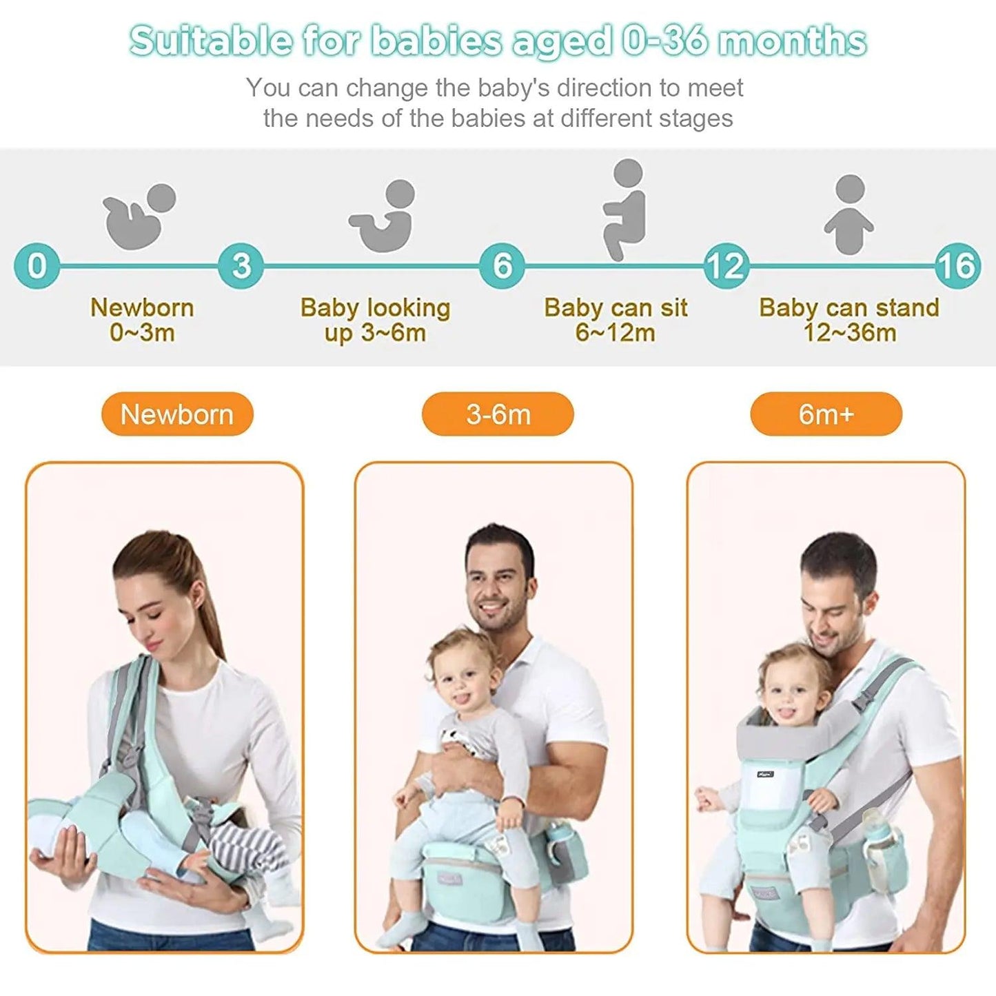 9-in-1 Baby Carrier*