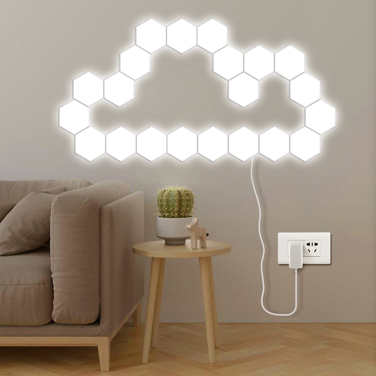 Hexagon LED Wall Lamp*