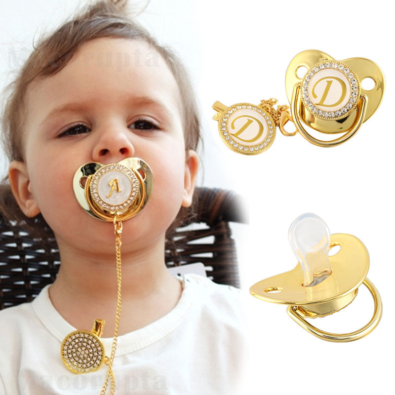 Name Initial Letter Baby Pacifier*