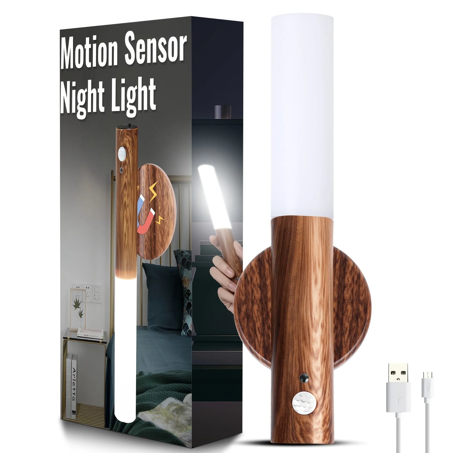 Wood Motion Sensor Light *