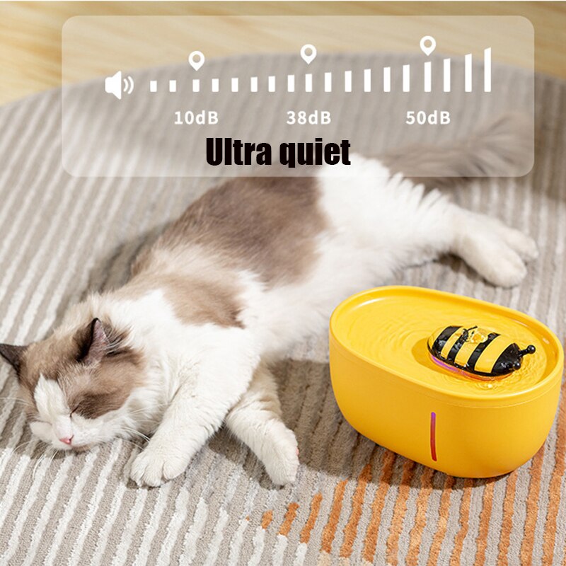 Pet Water Fountain* Dog Cat Automatic Water Bowl