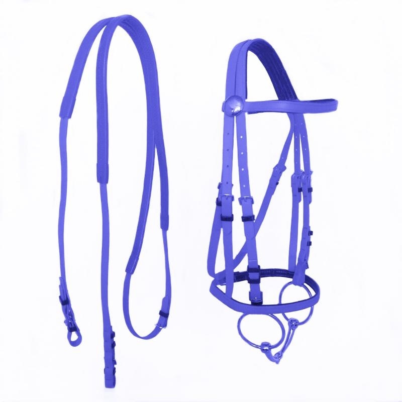 Durable Horse Head Collar Halter Horse Riding Bridle High-quality PVC Horse Racing Equestrian Equipment*