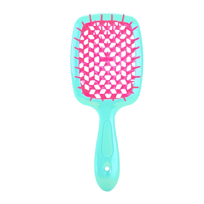 Easy Blow Detangling Brush* Wide Teeth Air Cushion Comb Pro Salon Hair Care Styling Tool Anti Tangle Anti-static Hairbrush Head Comb Hairdressing Tools