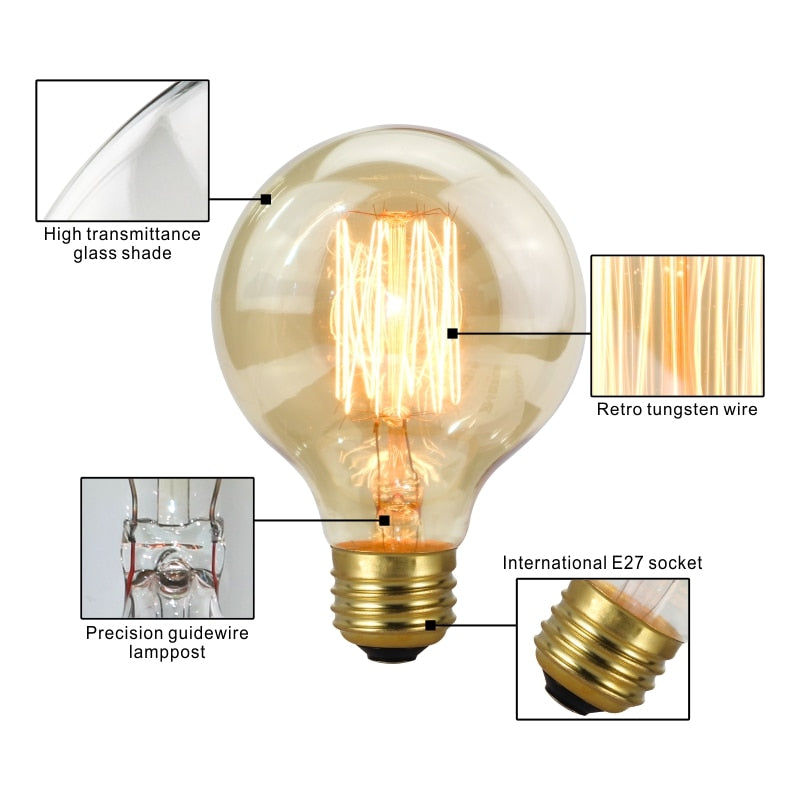 Retro Edison Bulb* Vintage Light Bulb