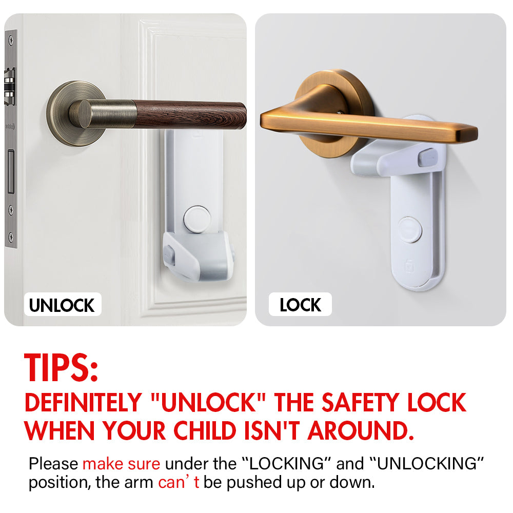 Baby Proofing Door Handle Lock*