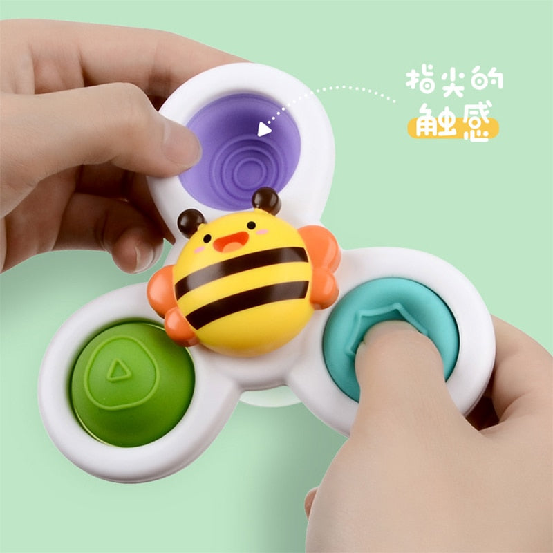 3Pcs Baby Spin Top Bath Toys*