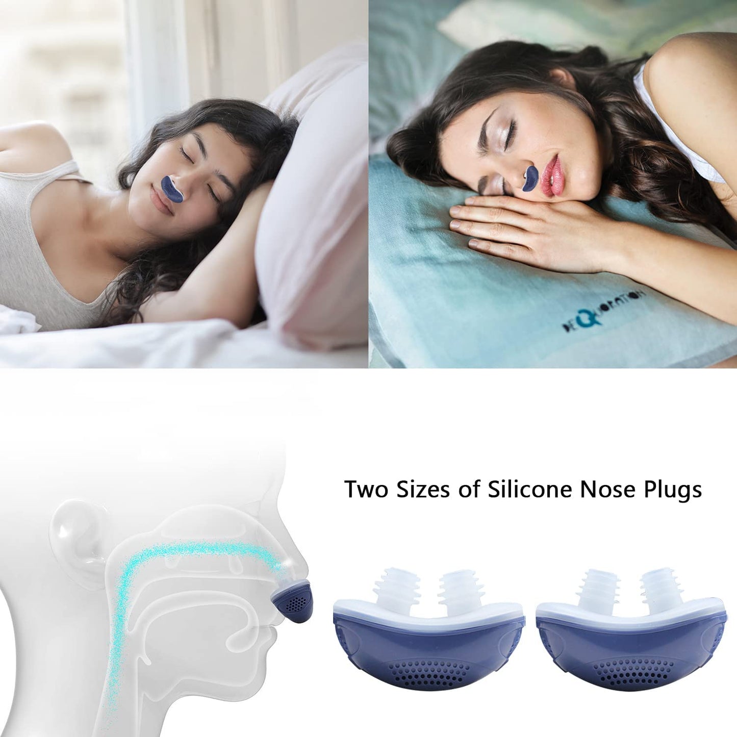 Micro-CPAP Anti Snoring Electronic Device *