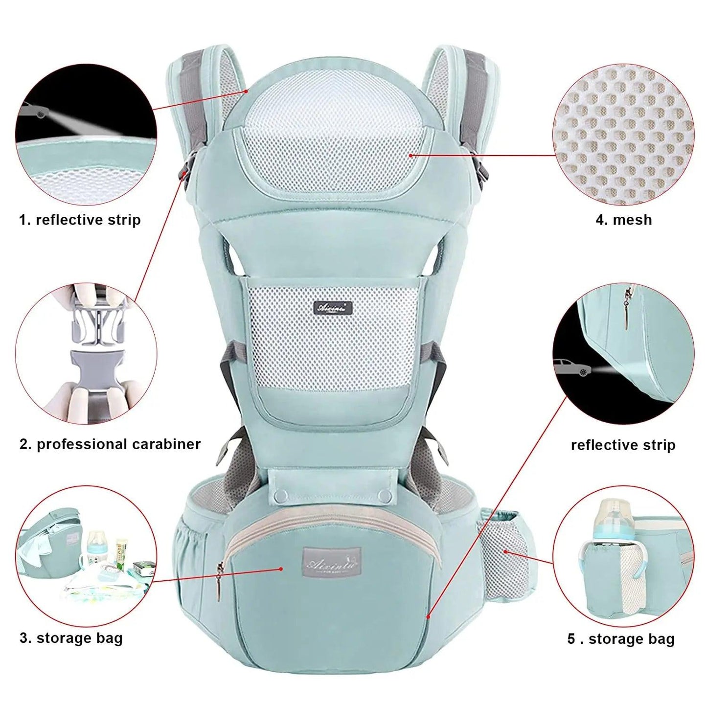 9-in-1 Baby Carrier*