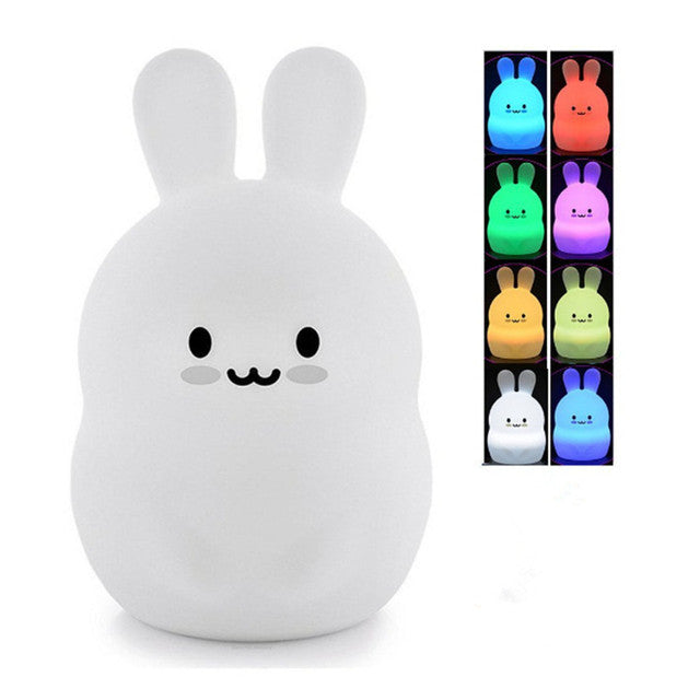 Rabbit LED Night Light* Bunny Light Color Changing