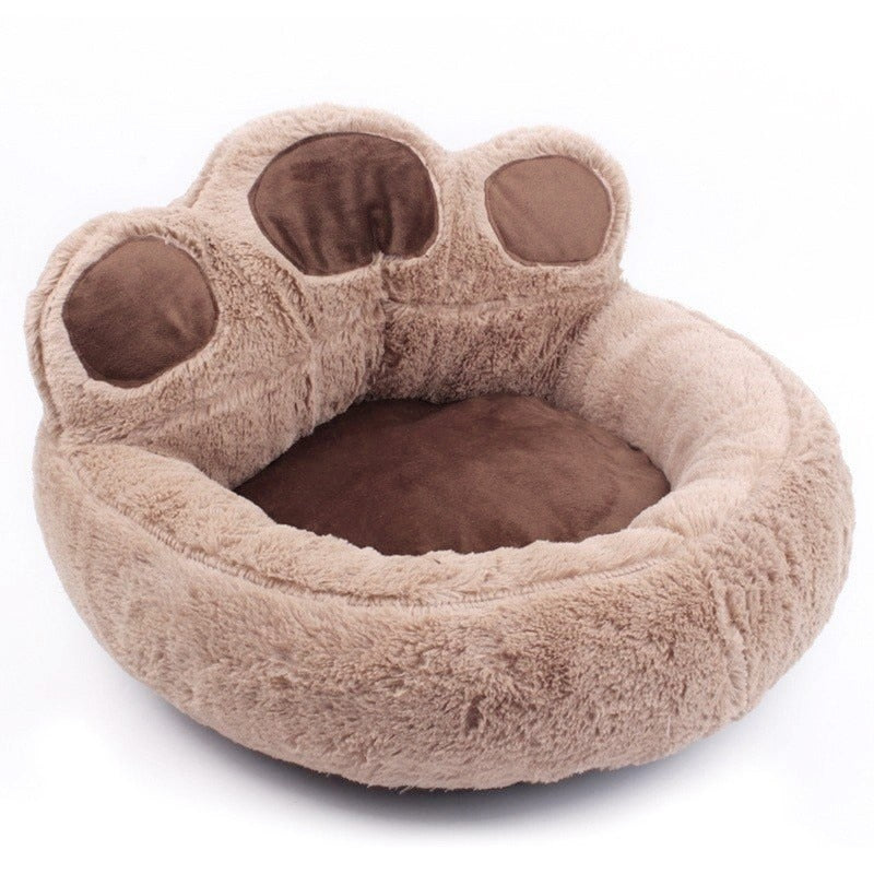 Paw Shape Washable Sleeping Dog Bed*