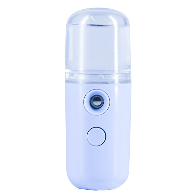 Nano Mist Facial Sprayer Beauty Instrument USB Face Steamer Moisturizing Beauty*