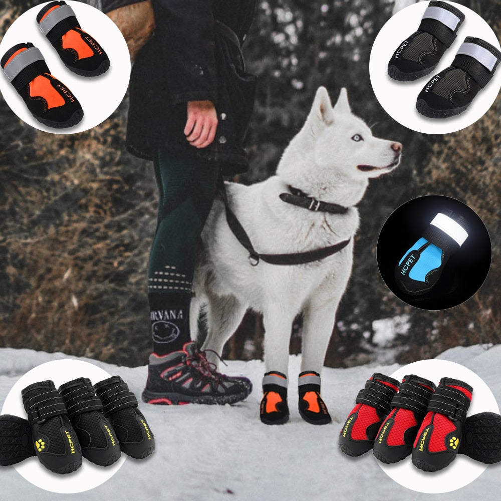 Waterproof Reflective Dog Boots* Pet Rain and Snow Boots