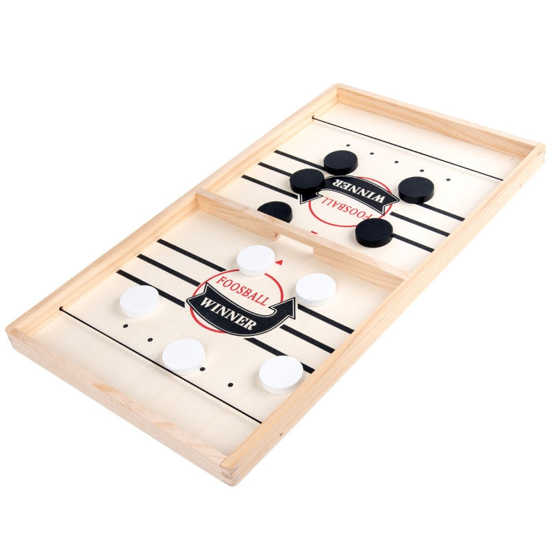 Table Hockey Fast Sling Puck Board Game*