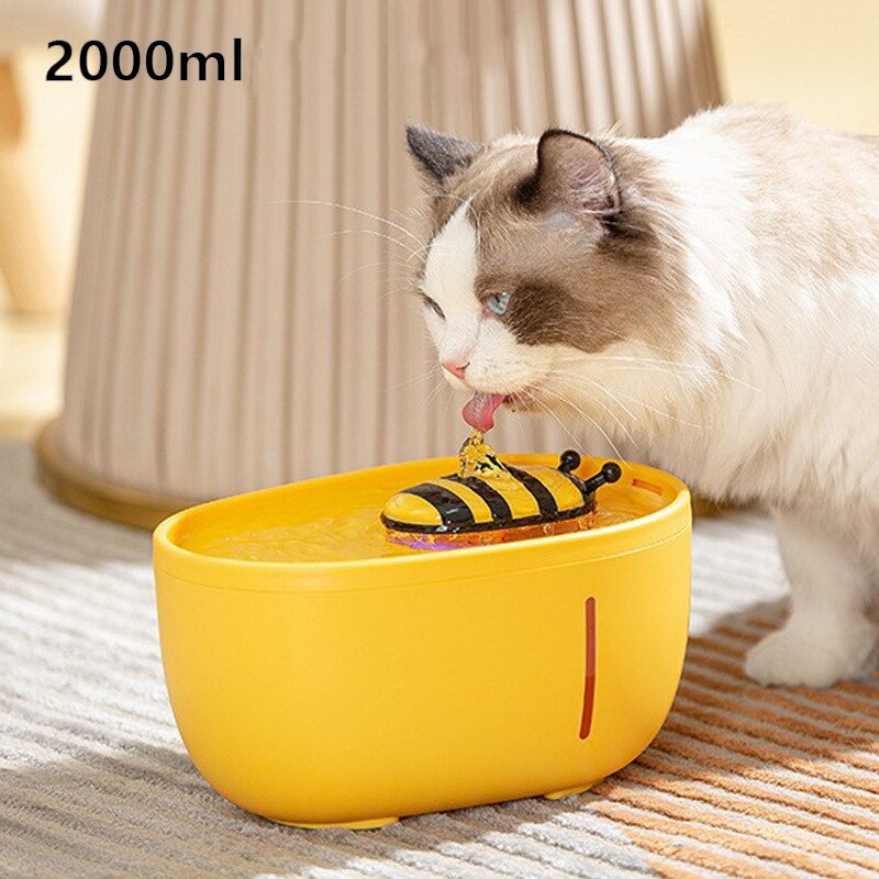 Pet Water Fountain* Dog Cat Automatic Water Bowl