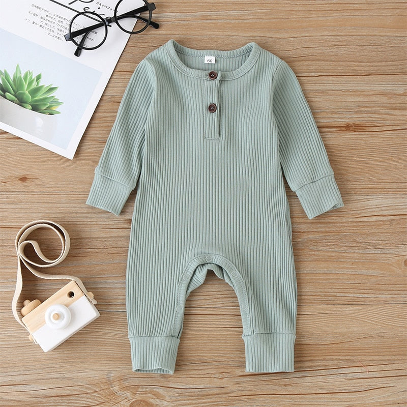 Long Sleeve Baby Romper Cotton*