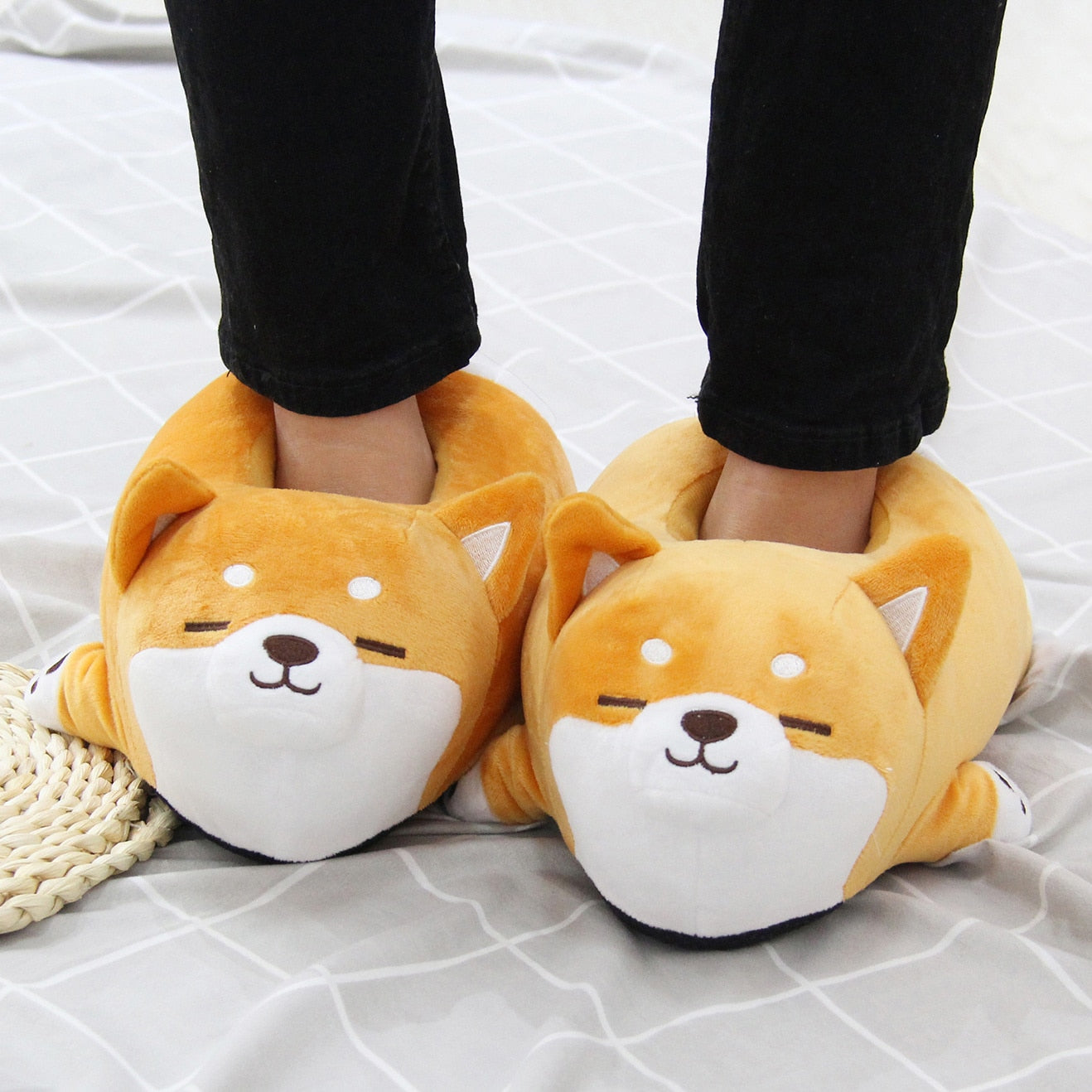 Cute Shiba Inu Dog Slippers*