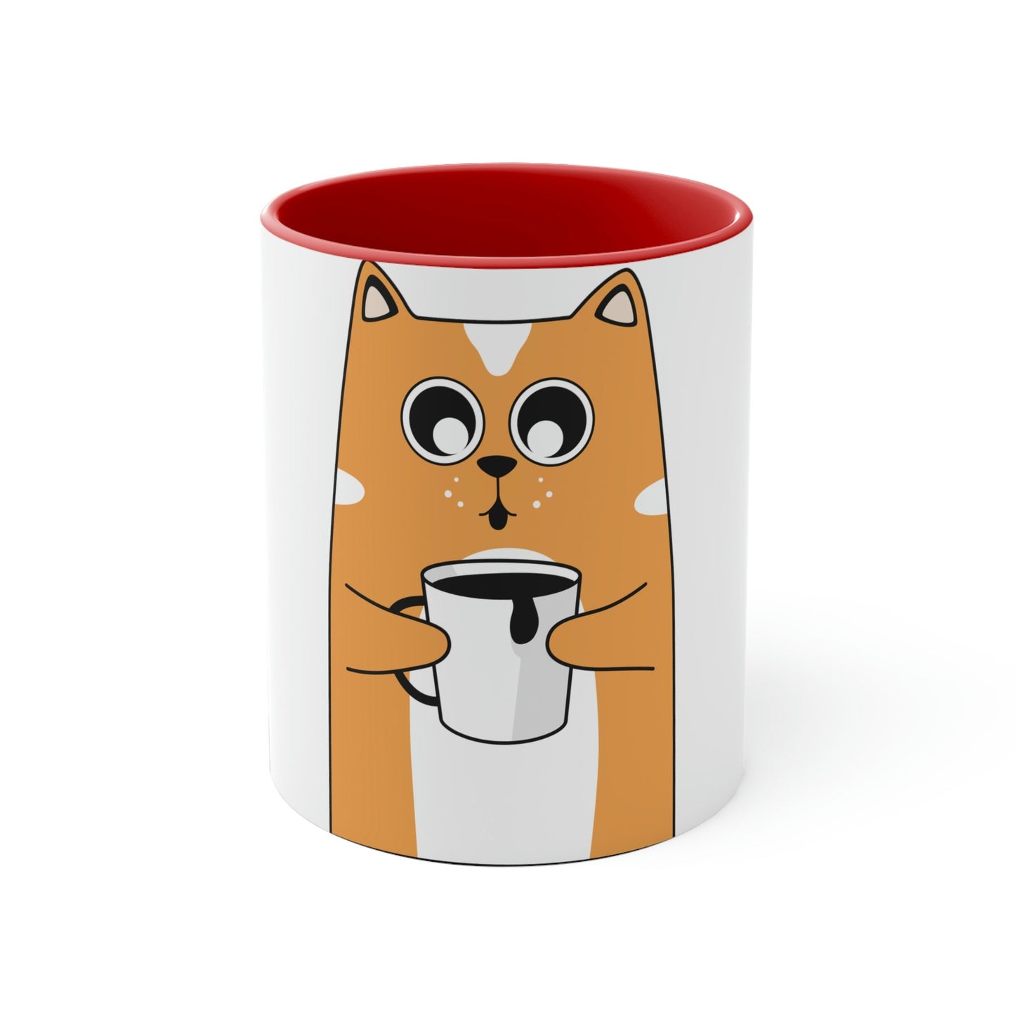 Kitty Accent Coffee Mug, 11oz *