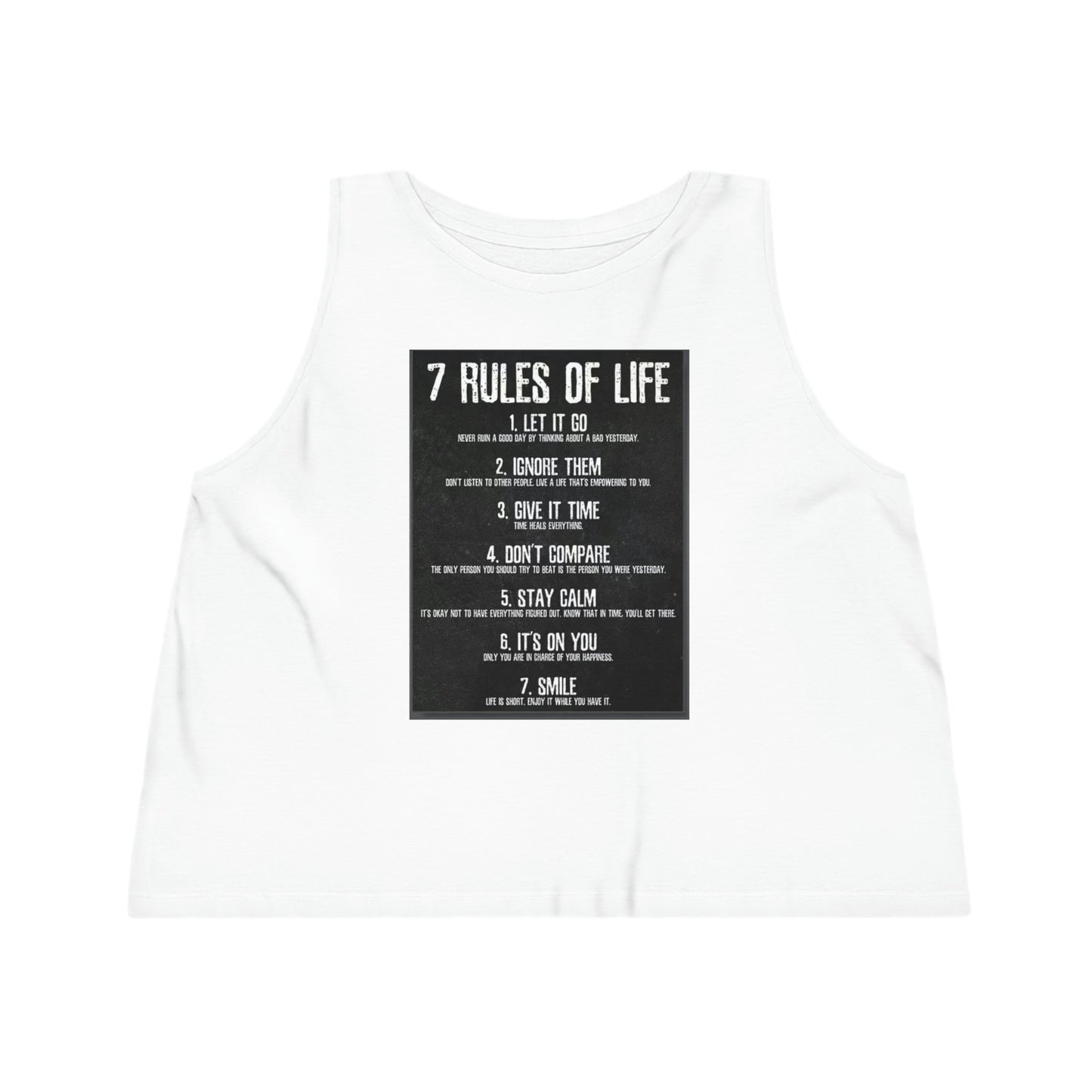 7 Rules of life T shirt*