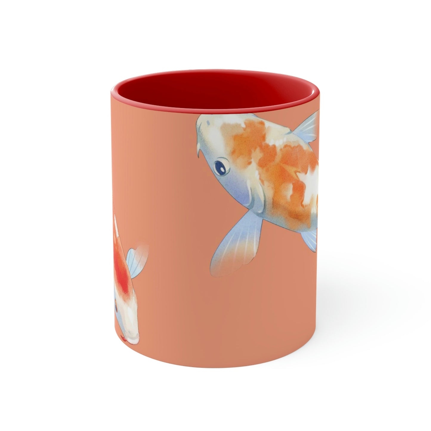 Koi orange Accent Coffee Mug, 11oz*