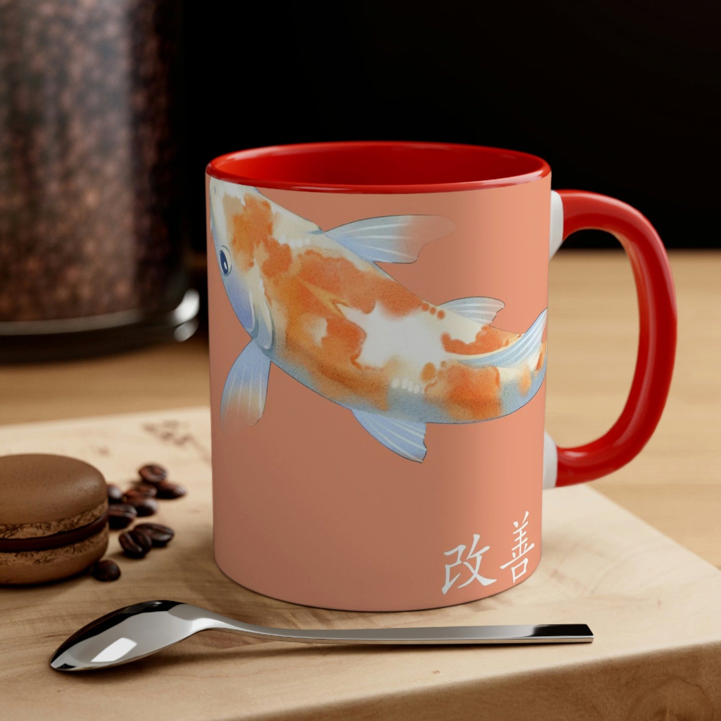 Koi orange Accent Coffee Mug, 11oz*