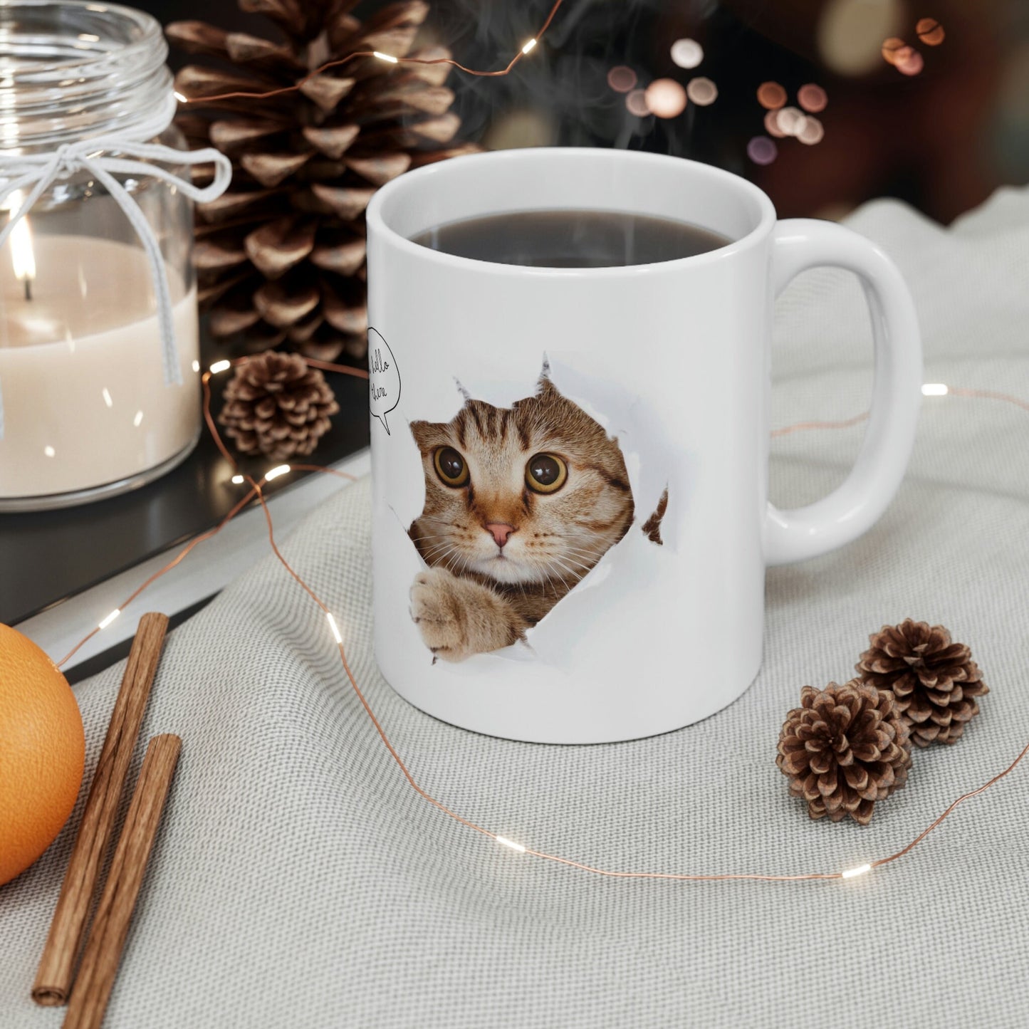 Cute Kitten Ceramic Mug 11oz*