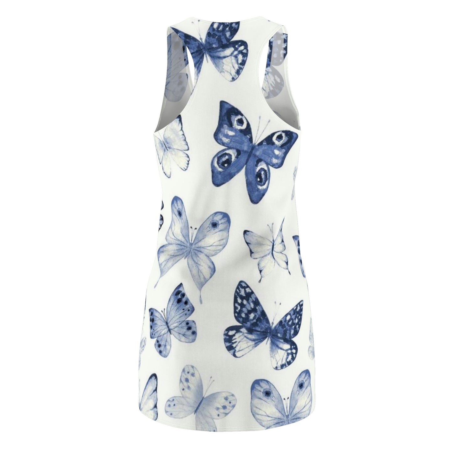 Adorable Butterfly Women's Cut & Sew Racerback Dress*