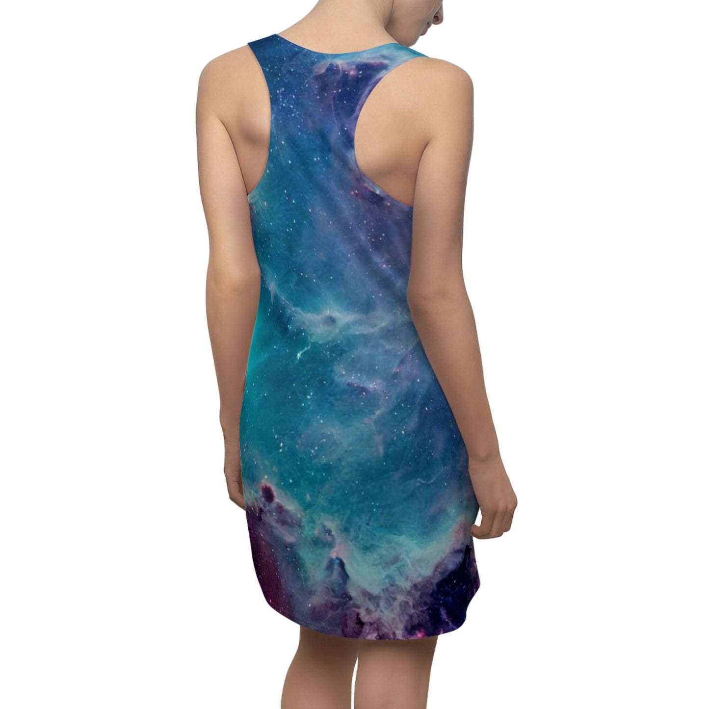 Clever Cosmos Women's Cut & Sew Racerback Dress*