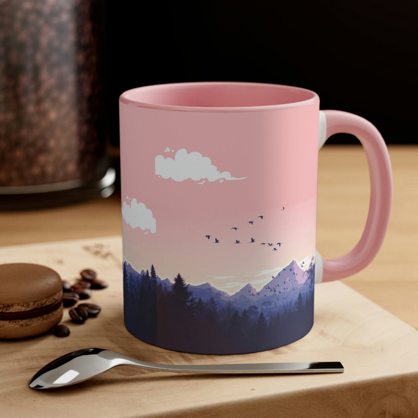 Mountain Landscape Accent Coffee Mug, 11oz*