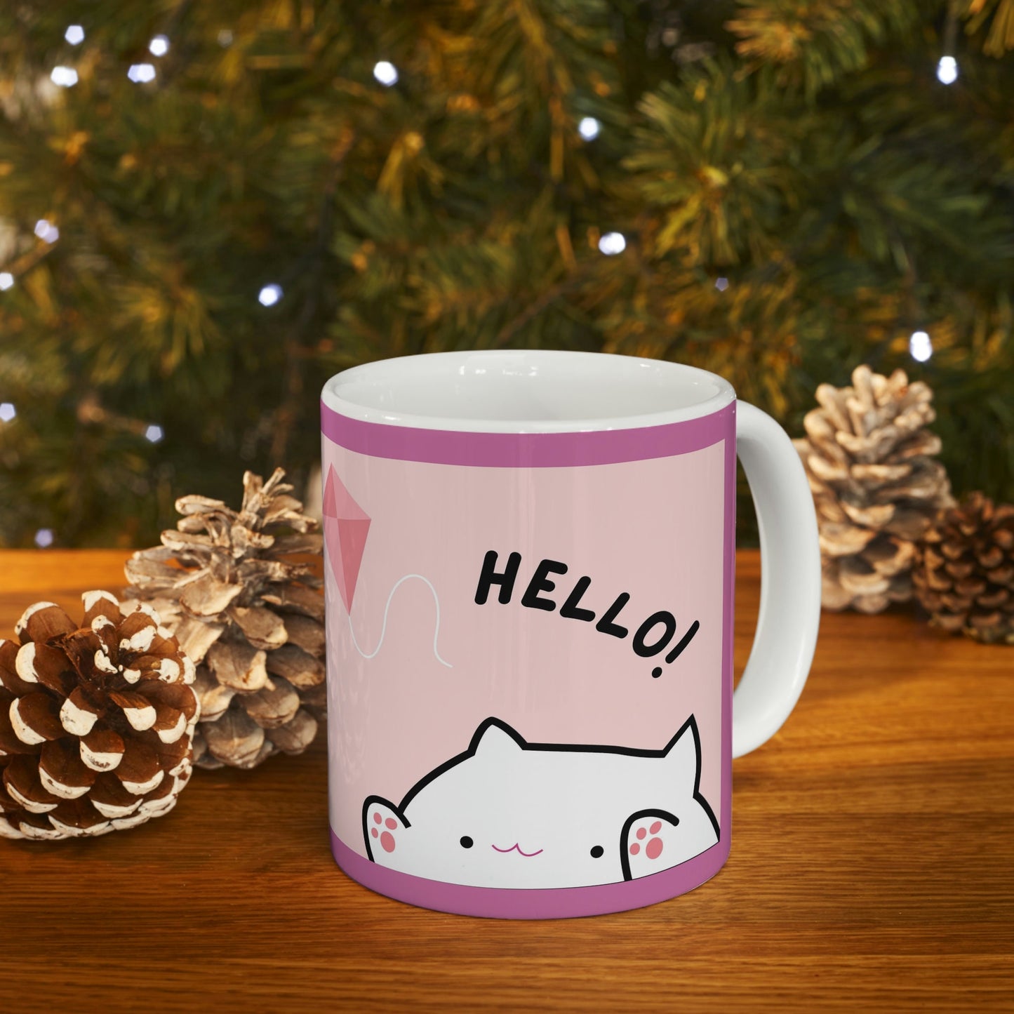 Hello Cat! Ceramic Mug 11oz*