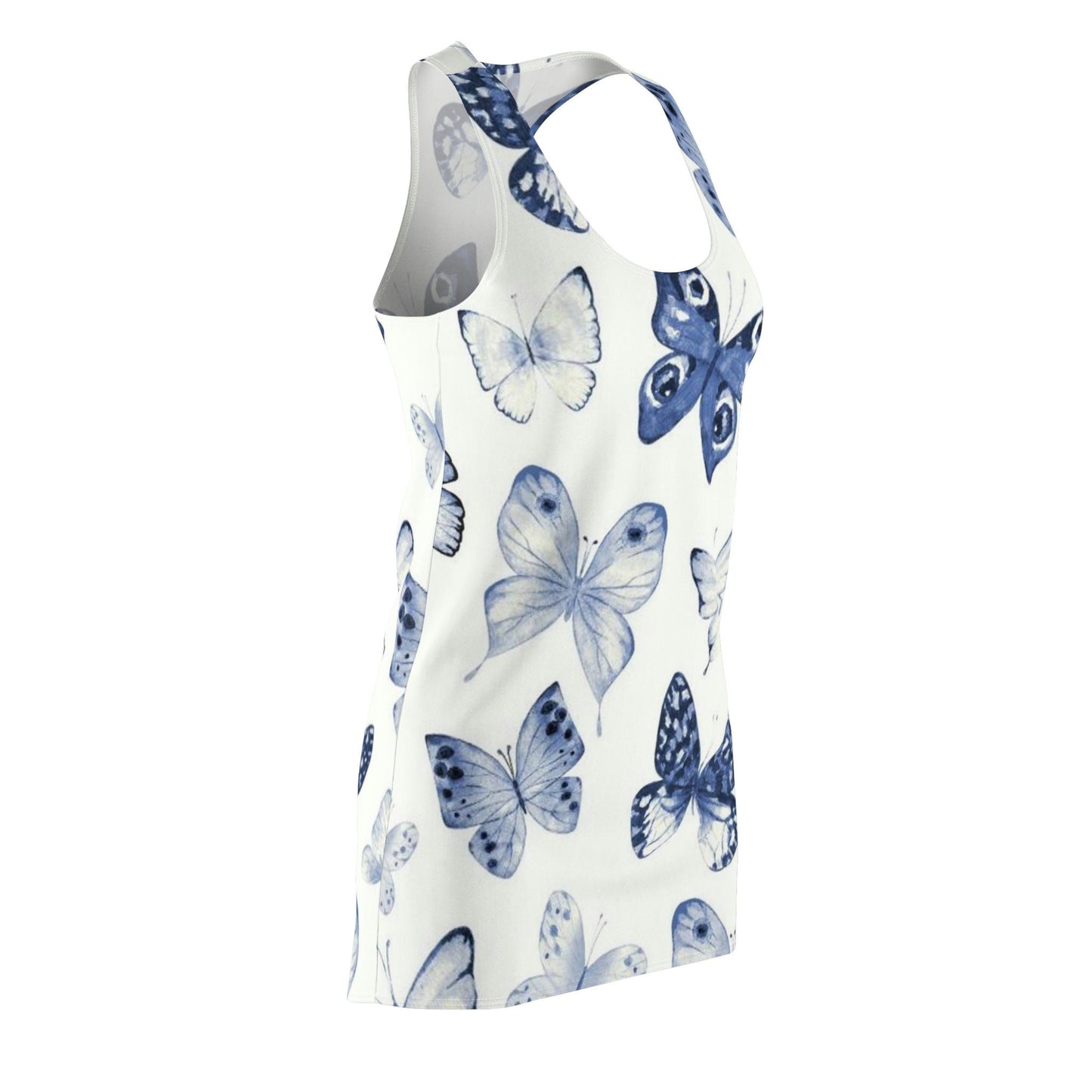 Adorable Butterfly Women's Cut & Sew Racerback Dress*